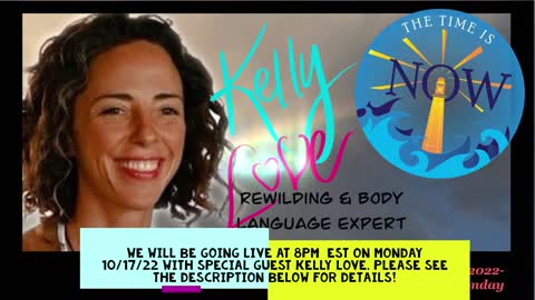 LIVE 10/17/22 - Divine Feminine Mondays with Special Guest Kelly Love