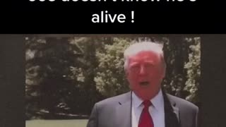 Trump: Biden doesn't know he's alive!