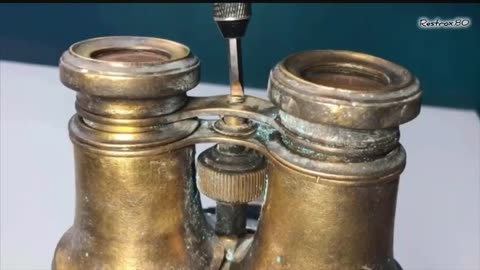 Old and Rusty Binocular Restoration Video | Restrox.80