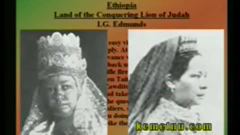 Excerpts from Ethiopia - From the Ancient Kushites to the Black Lions