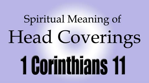 Spiritual Meaning Of Head Coverings