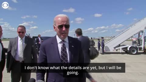 Biden Says He'll Attend Queen Elizabeth's Funeral