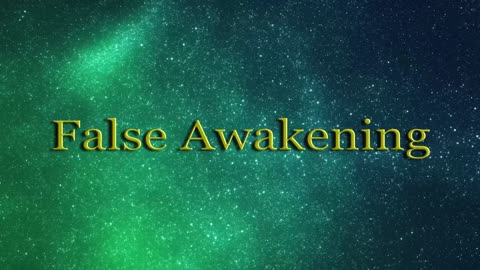 Book Trailer for False Awakening