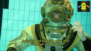 Kees dives a Morse MK V diving helmet and diving dress