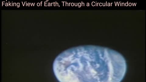 Apollo 11 astronauts faked a distant view of the Earth