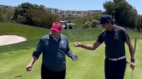 President Trump's best golf ⛳