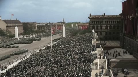 Hitler's 50th Birthday - Wehrmacht Parade in Berlin (April 20 1939)