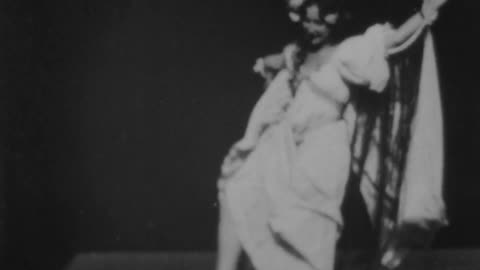 Ella Lola, A La Trilby (1898 Original Black & White Film)