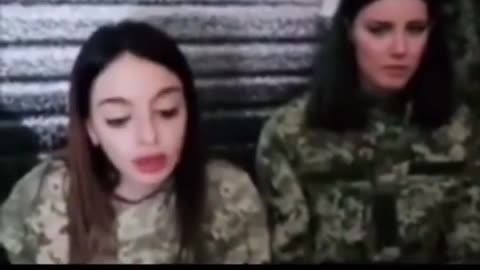 Ukranian servicewomen cry and complain about having to be on the frontline