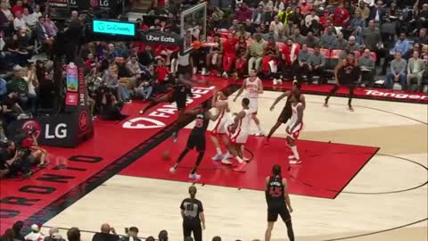 OG Anunoby DUNKING ALL OVER the Houston Rockets