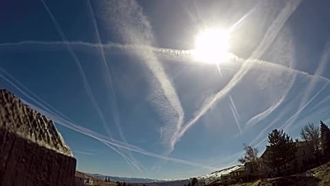 great timelapse from reno shows the amount of nano particulates being sprayed in the sky