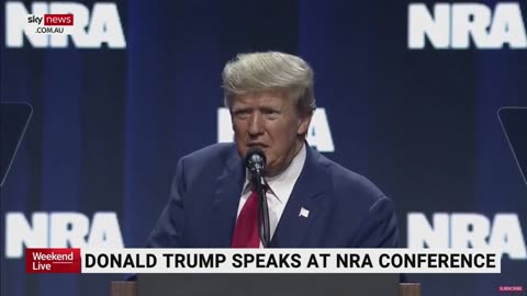 Donald Trump Speak At National Rifle association Conference