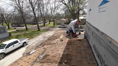 Porch Roof Rebuild