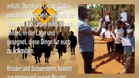 Vereint euch jetzt & Werdet eine Herde, eine Familie, ein Leib mit einem Haupt 🎺 Die Trompete Gotte