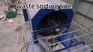 Waste sorting machine focus on recovering both valuable recyclables and energy from MSW.
