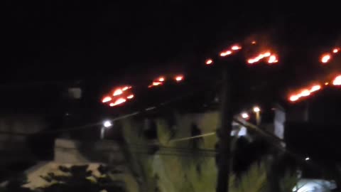 Israelis set fire to farms belonging to Palestinians