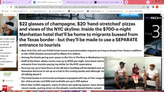 Chaos News Special New York Puts Illegals In Luxury Hotels Editions