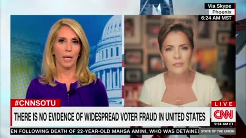 Kari Lake BLASTS CNN For Refusing To Call Stacey Abrams An Election Denier
