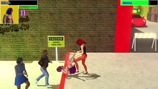 (Mature Audience) Dirty Fighter: Hollow Point City - Relentless Crotch Beating Fun in the Sun!!