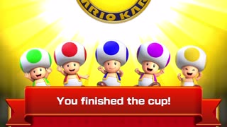 Mario Kart Tour - Wario Cup Gameplay (Night Tour)