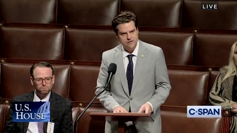 Matt Gaetz: My Amendment Would Ensure That No More American Taxpayer Dollars Are Sent to Ukraine!