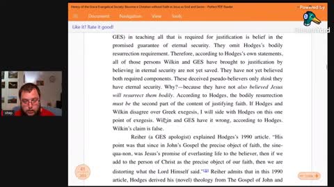 covering the book, Heresy of the Grace Evangelical Society by kenneth wilson