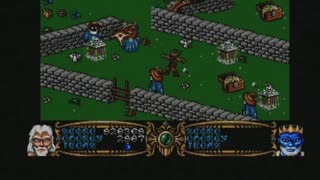 Gauntlet 3 Amiga Playthrough Merlin Level 8