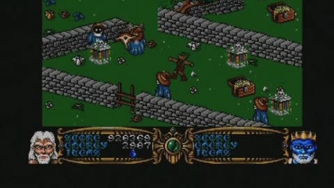 Gauntlet 3 Amiga Playthrough Merlin Level 8