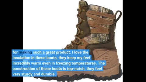 Customer Feedback: LaCrosse Men's 12" Insulated Pac Mid-Calf Boot