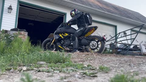 Diavel black and steel. Modded as f~ck