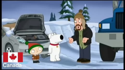 Family Guy making fun of Canada