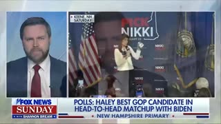 Senator Vance Says Donald Trump Is More Electable Than Nikki Haley