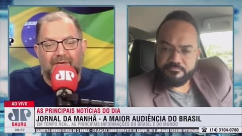 Leandro de Jesus da entrevista a Pan News sobre CPI do MST na Bahia