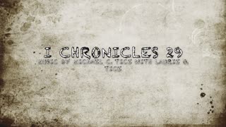 I CHRONICLES 29