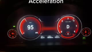 BMW X6 40d 0 to 100 acceleration