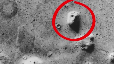 Strange Objects Seen on Mars and Moon