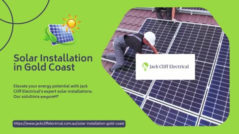 Harness Sustainable Power with Solar Installation in Gold Coast