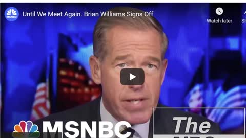 Brian Williams's Head Is Too Tall For Widescreen TV