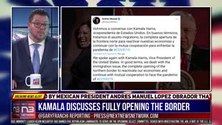 As Illegals FLOOD into Our Country, Kamala Discusses Fully Opening the Border with Mexican President