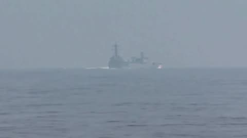 American Destroyer And Chinese Naval Ship Have Close Encounter In Tense Moment