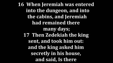 Jeremiah 37 King James version