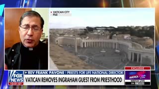 Vatican removes Ingraham guest from priesthood