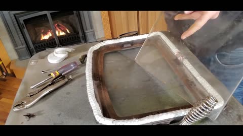 Stove and Fireplace Glass Gasket Seal Replacement