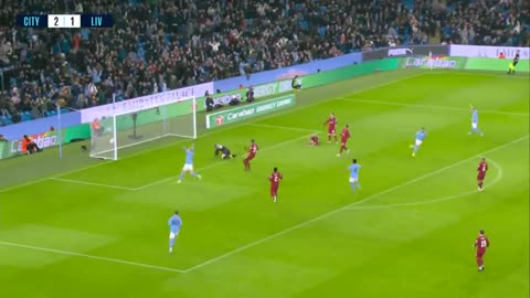 EXTENDED HIGHLIGHTS _ Man City 3-2 Liverpool _ CITY through after five-goal classic