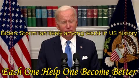 News | Biden: Storm Ian likely among worst in US history