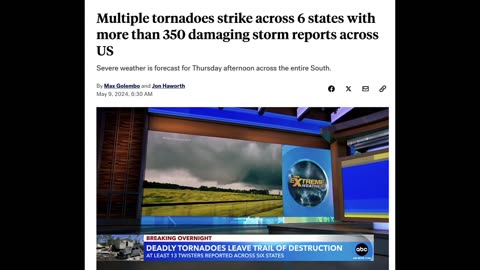 IMPECCABLE TIMING- TWISTERS TRAILER RELEASED AS AMERICA IS BEING DESTROYED BY MAN MADE TORNADOES-