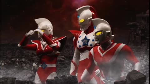 Ultraman USA and Ribut V.S Absolute Titan (Japanese Version)