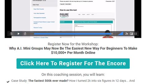 New - $20K in 6 Weeks Case Study [Genius Method]