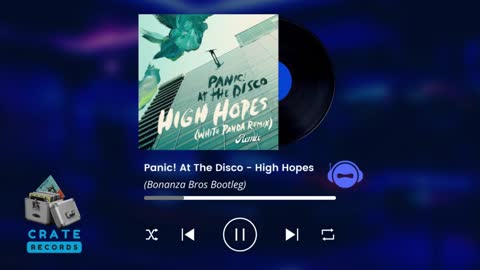 Panic! At The Disco - High Hopes (Bonanza Bros Bootleg) | Crate Records