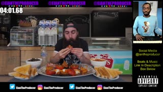 FINISH THIS IN 20 MINUTES AND YOUR WHOLE TABLE EATS FOR FREE! BeardMeatsFood reaction